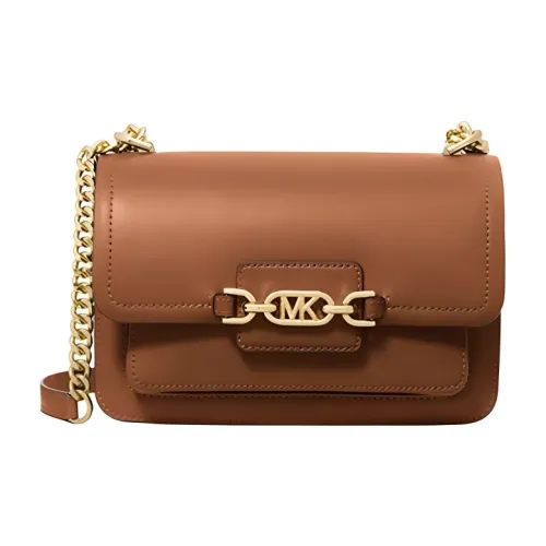 MICHAEL KORS Heather Коровья кожа Спилок Сумка через плечо Сумка на плечо Женская Кожа Коричневый