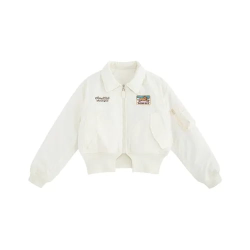 AMONSTER Куртки Пальто Унисекс Белый