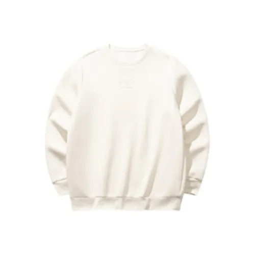 ANTA Variety Тренировки Коллекция Толстовка Мужской Euryale Каменный Белый