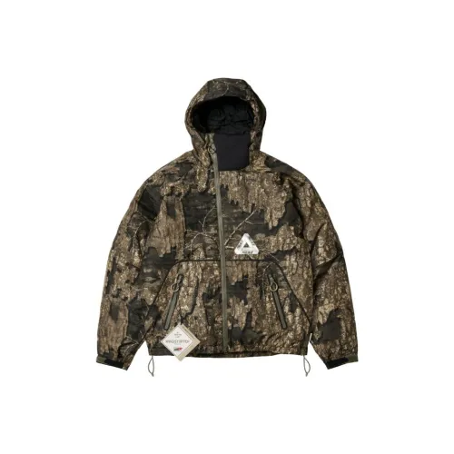 PALACE ULTIMO Series FW23 Gore Tex WINDSTOPPER Маска Куртка Унисекс Зеленый