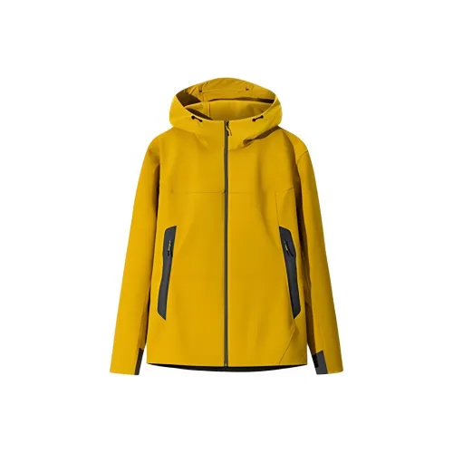 ANTA Sports Life Collection Куртки и Пальто Мужской Яркий Burnt Желтый