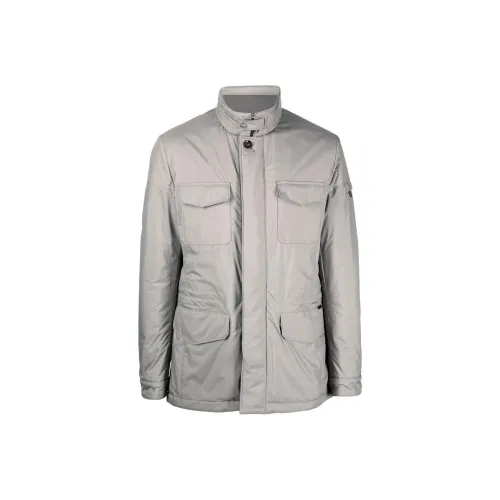 Moorer Куртки и Пальто Мужской Светло-Серый