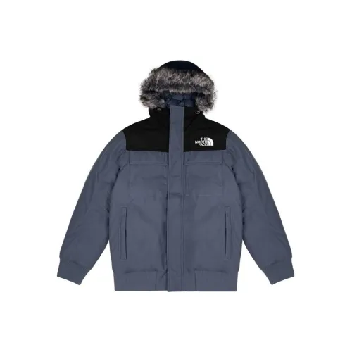 THE NORTH FACE Пуховик Мужской Серый и Черный