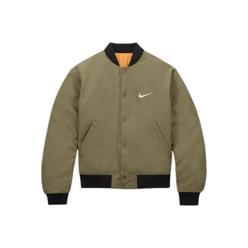 Nike x Stussy FW23 Куртки и Пальто Версия для США Унисекс Армейский Зеленый
