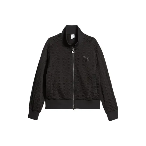 PUMA Куртка T7 LUXE SPORT Унисекс Черная