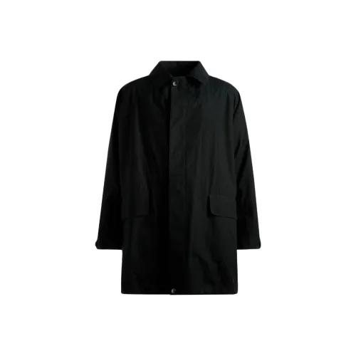 BALLY Мужское черное пальто