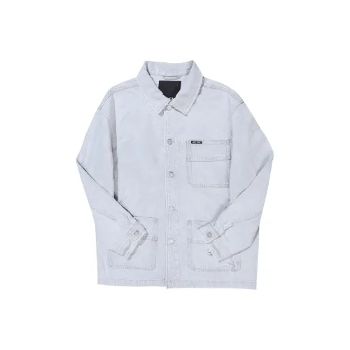 ABLE JEANS Мужские куртки ледяного серого цвета