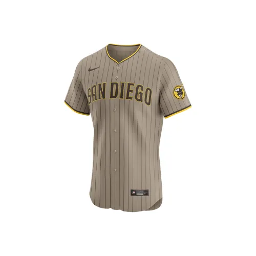 nike x MLB Dri Fit ADVSan Diego Padres FW24 Бейсбольная куртка Мужская Коричневая