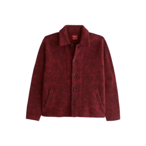 Abercrombie＆Fitch Куртки и Пальто Мужской Кирпично-Красный