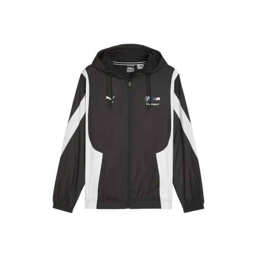 PUMA BMW Racing Collection BMW Motorsport Ткани вязаные Куртка Куртки Пальто Мужской Черный