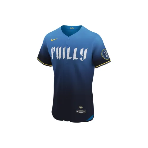 nike x MLB Dri Fit ADV Бейсбольная куртка Мужская Синяя