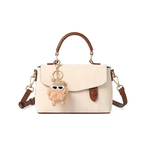 TUCANO ПУ (полиуретан) Сумка через плечо Сумка Обычная Женская Экрю Черный CAMEL Коричневый