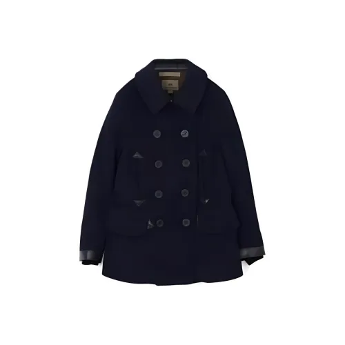 NIGEL CABOURN Черное мужское пальто