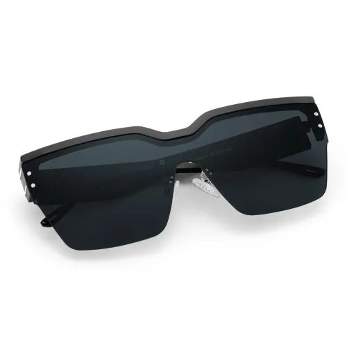 Anxious ПК Металлическая Оправа «Брови» Солнцезащитные Очки Унисекс