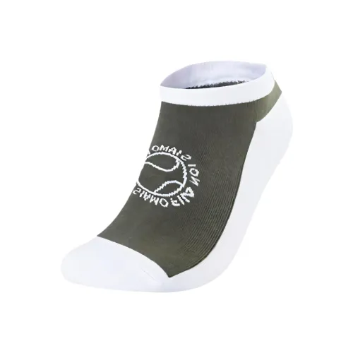 FILA FUSION INLINE Низкие носки Мужские 1 упаковка Work Зеленый GN