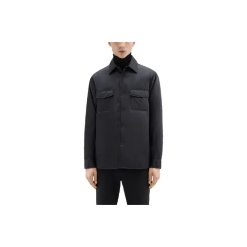 THEORY Черный мужской пуховик