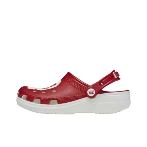 Crocs Classic Clog Sabo Унисекс Красный