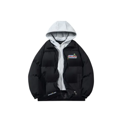 VniVerseVClub Хлопковый пуховик пальто унисекс