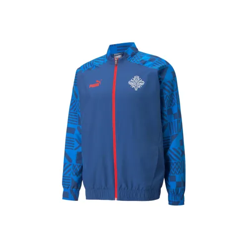 PUMA Iceland Football Iceland Football PREMATCH Куртка Мужская Куртка Мужской Синий