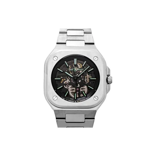 Bell & Ross Автоматические механические мужские часы 40 мм с открытым механизмом