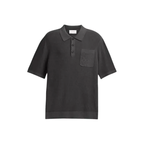 COACH SS25 Поло Мужское Черное