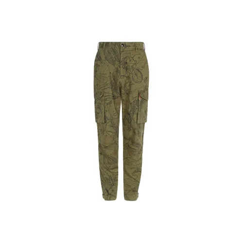 GIVENCHY Khaki Мужские Карго Брюки