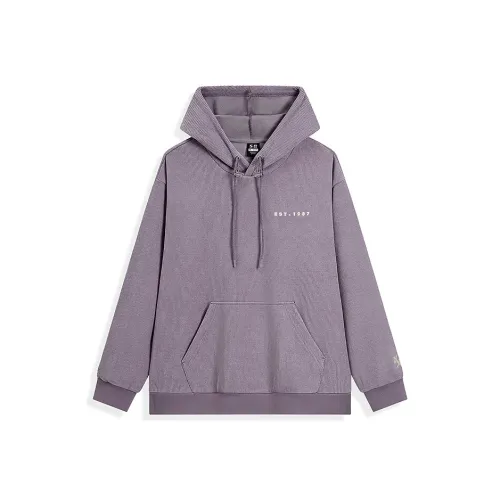 XTEP Sports Life Collection Rhino Фиолетовый Мужские Толстовки