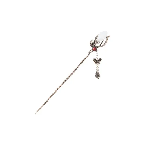 BAIJUAN Серебряное покрытие медные шпильки для волос женские