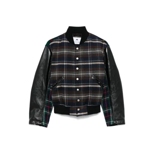 Marine Serre FW24 Куртки и Пальто Унисекс Оксфорд Синий