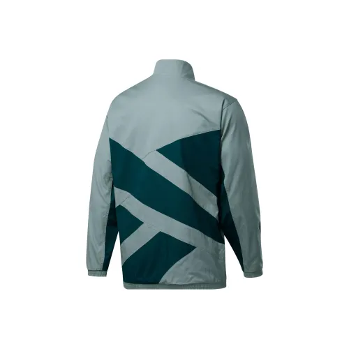 Reebok CLASSICS FS WASHED Ткани вязаные Куртки Пальто Мужской Зеленый