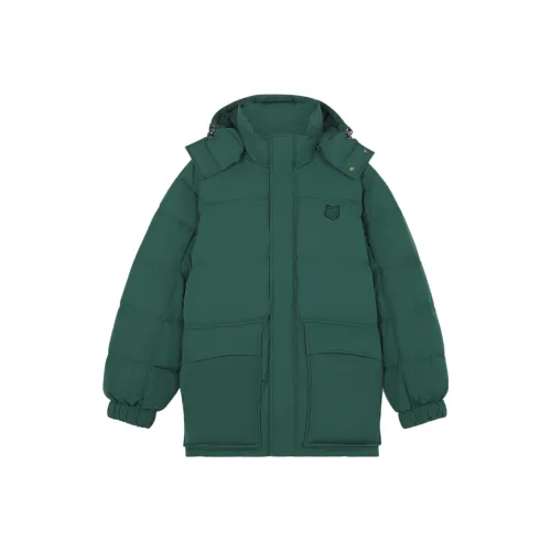 Maison Kitsune Bottle Зеленый Мужской Куртки
