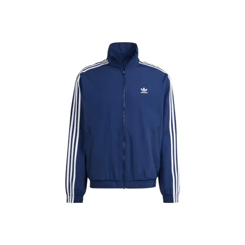 Adidas Originals Woven Firebird ADICOLOR TRACK Топ Куртки Пальто Мужской Темно-синий