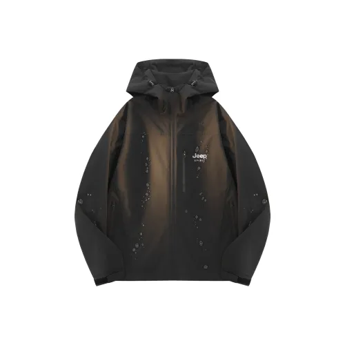 JEEP SPIRIT Водонепроницаемый Ветрозащитный Защита от ультрафиолета Устойчивый к истиранию Термическая куртка Унисекс