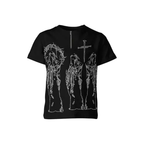 PAIKI Черная унисекс футболка