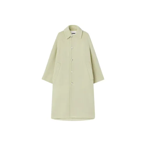 JIL SANDER Пальто Мужское Туманный Зеленый