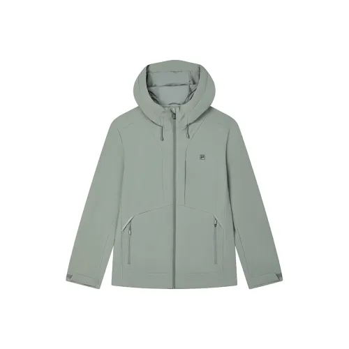 FILA Серый Оригинальный Зеленый Мужские Куртки