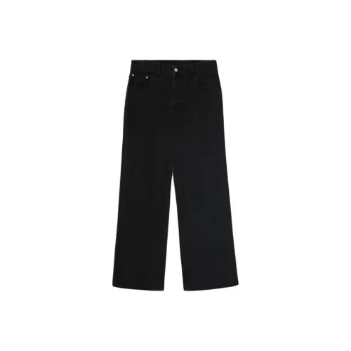 Jacquemus Мужские Черные Джинсы