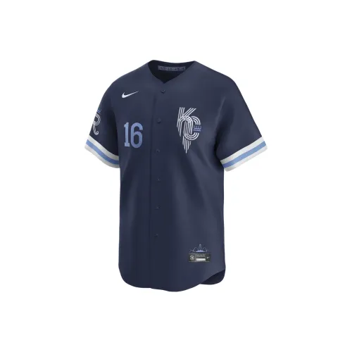 nike x MLB Dri Fit Dri Fit Бейсбольная куртка Мужская Морской синий