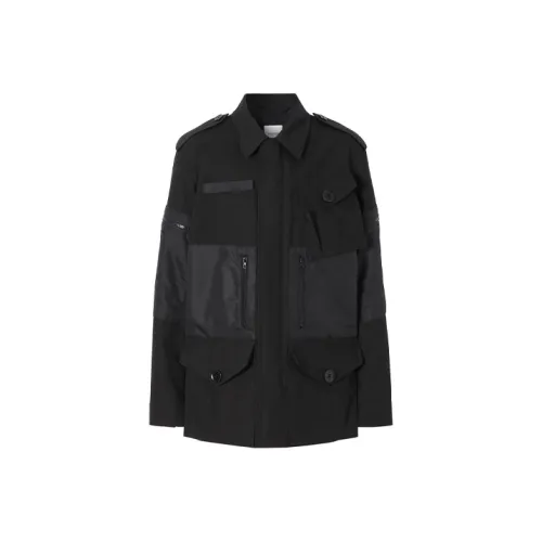 Burberry Тренчкот Мужской Черный