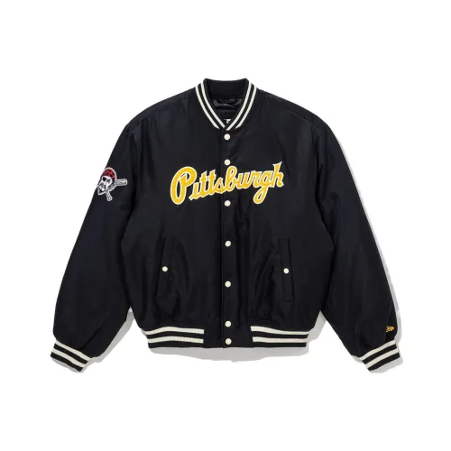 New Era Черный Унисекс Бейсбольные Джерси