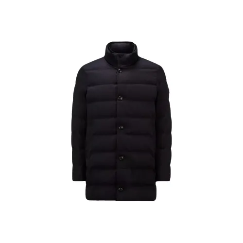 MONCLER Pisuerga LONG DOWN JACKET Пуховик Мужской Морской Синий