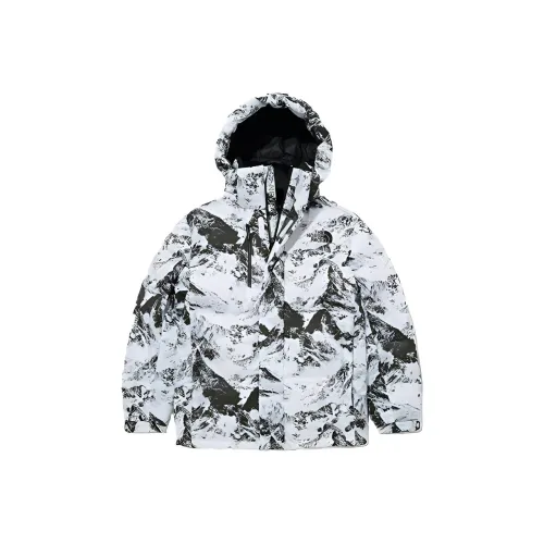 The North Face Пуховики и зимние пальто Зимний унисекс Снежная гора Белый