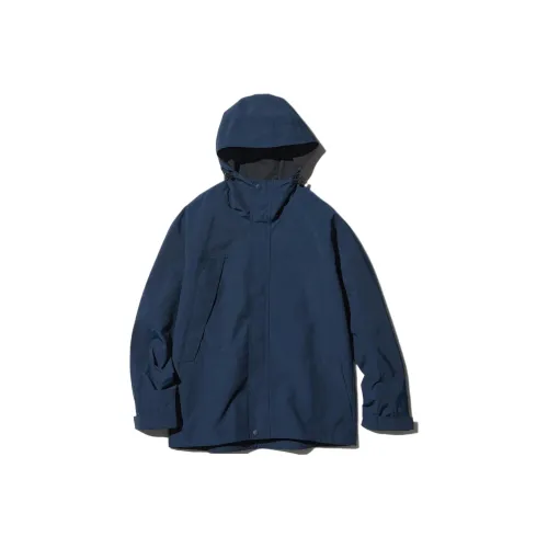 UNIQLO Куртки и Пальто Унисекс Темно-синий