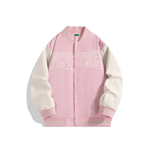 Pepe the Frog Бейсбольная куртка Унисекс