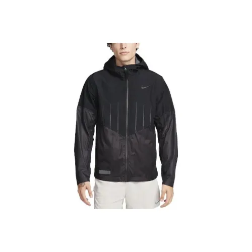 nike Бег Division Aerogami Куртки и Пальто Мужской Черный