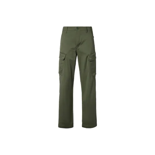 Levi's Повседневные брюки Мужские Армейский зеленый