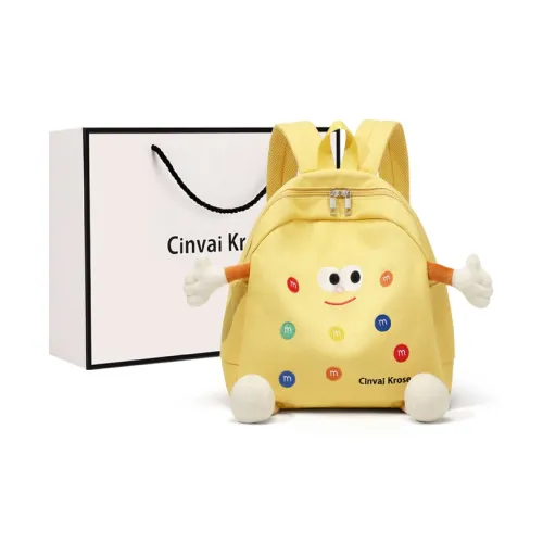 CinvaiKrose Ткань Рюкзак Маленький Женский Имбирно-Желтый