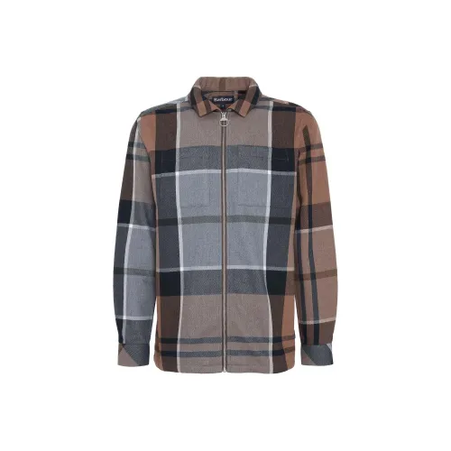 BARBOUR Lannich FW24 Куртки и Пальто Мужской Коричневый