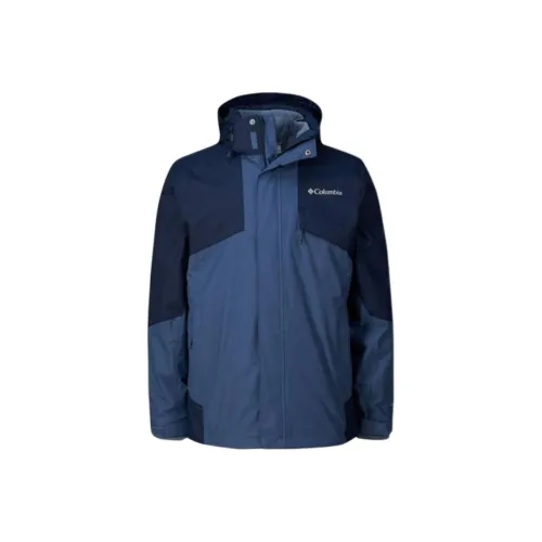 Columbia Синий Мужской Ветровка