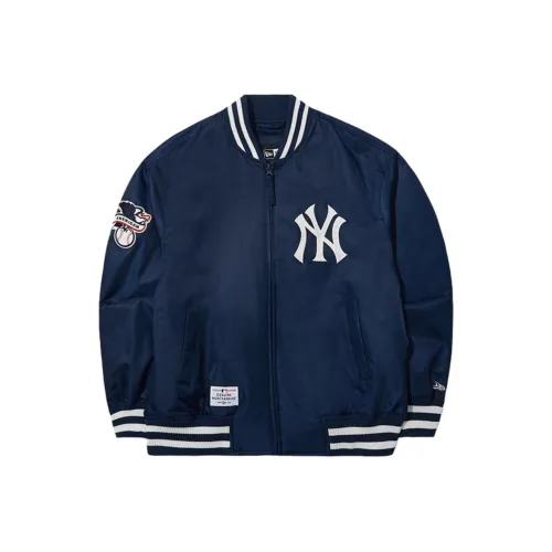 New Era Бейсбольная куртка Унисекс Темно-синий